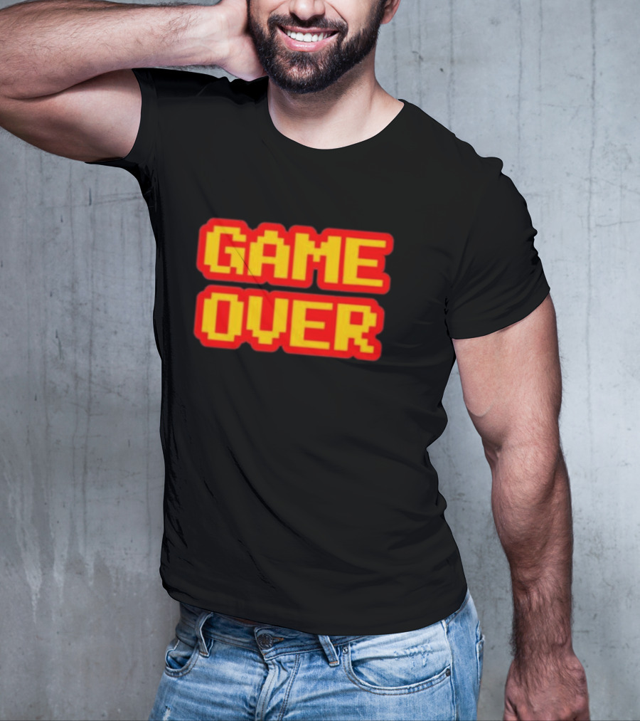 Rock The Culture Get Your Very Own Game Over Gaming T-Shirt