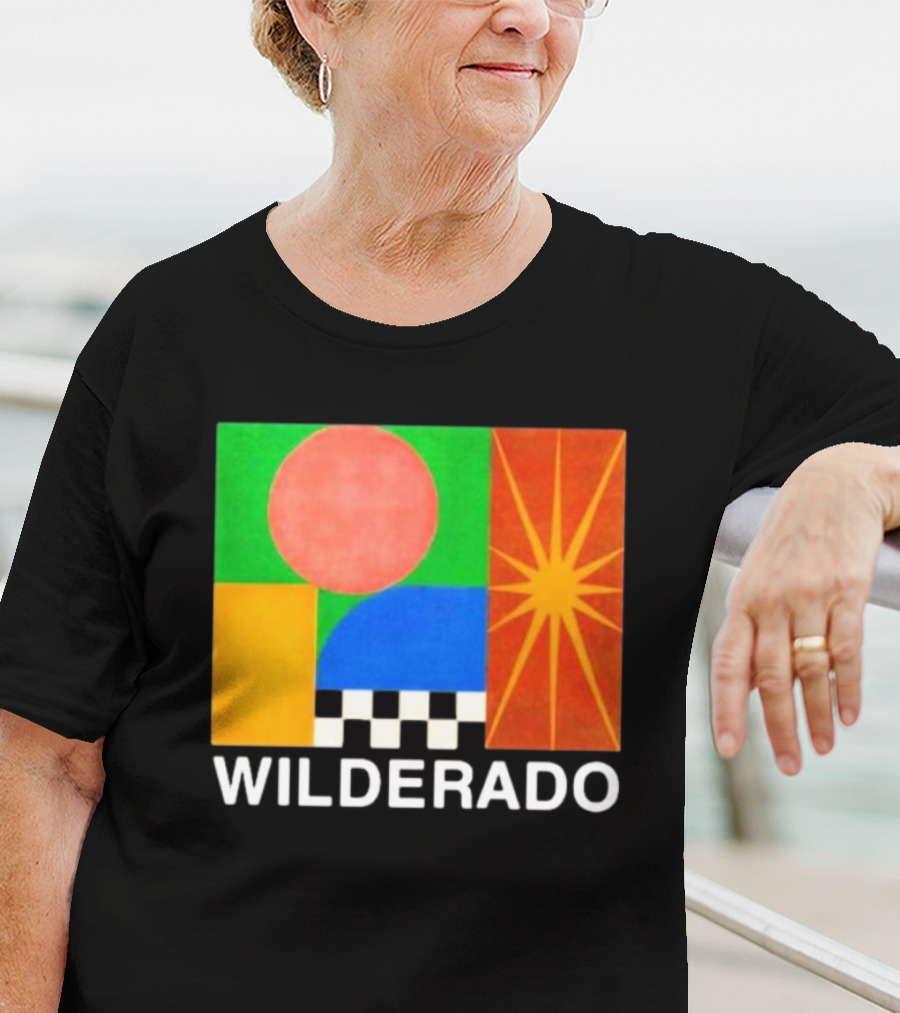 Wilderado Merch Talker Colorful Geometric Abstract T-Shirt