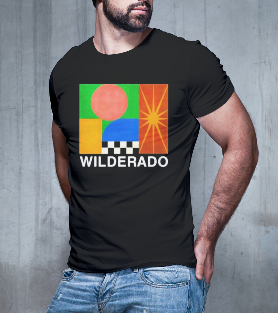 Wilderado Merch Talker Colorful Geometric Abstract T-Shirt