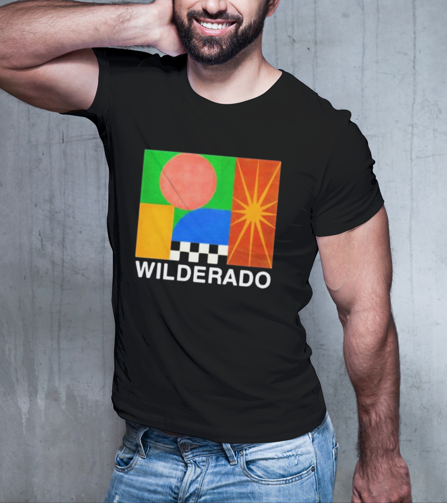 Wilderado Merch Talker Colorful Geometric Abstract T-Shirt