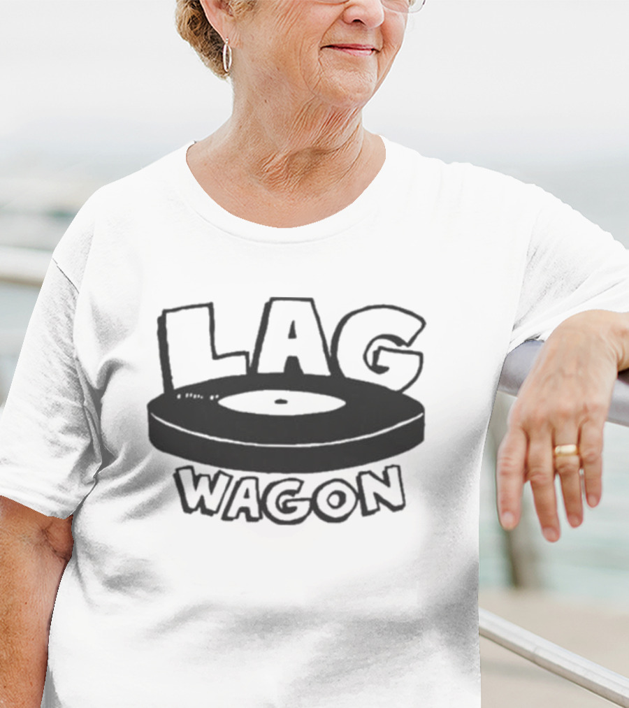 Lagwagon Wagon Vinyl Record T-Shirt