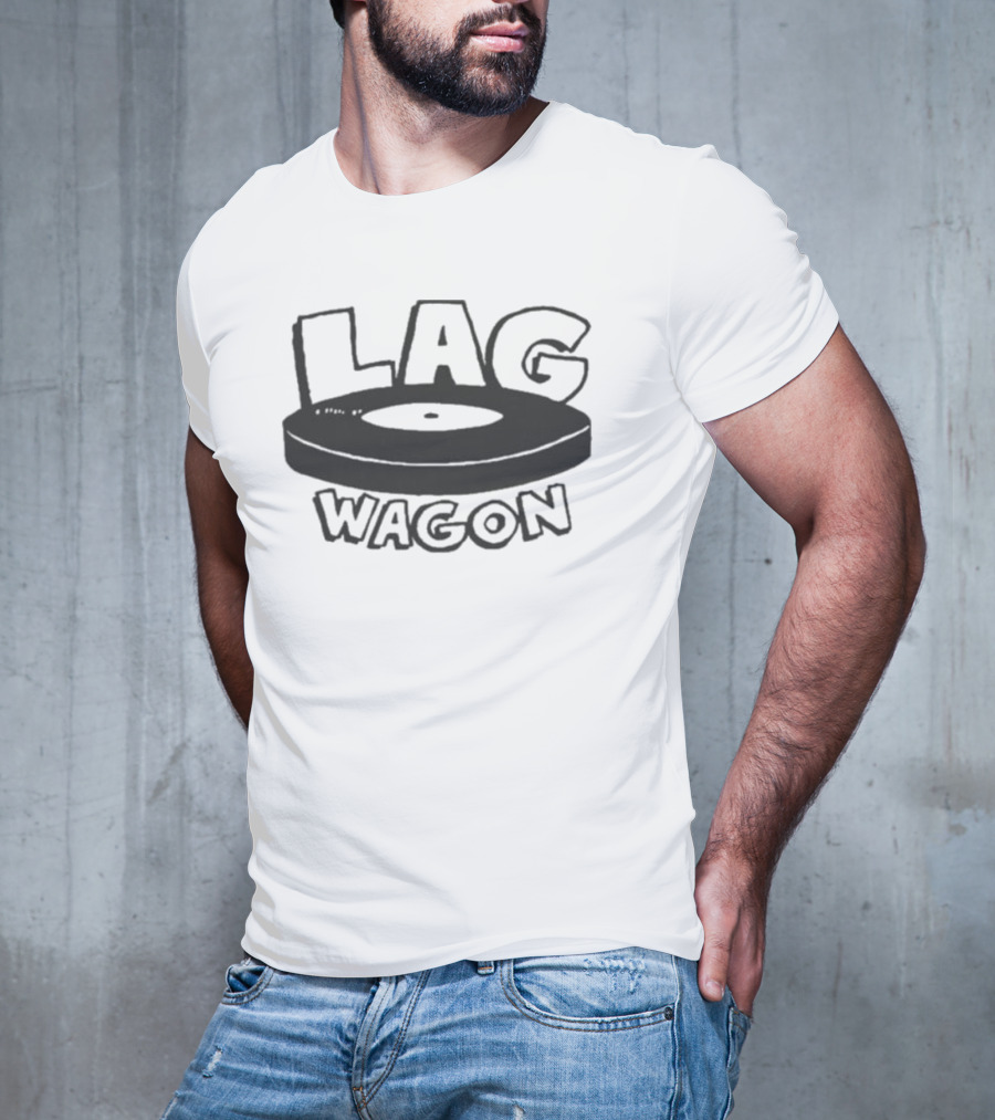 Lagwagon Wagon Vinyl Record T-Shirt
