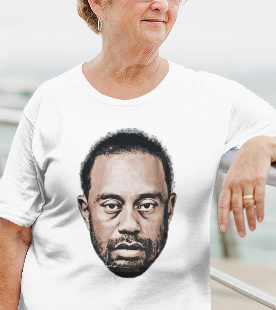 Tiger Woods Face Shot T-Shirt