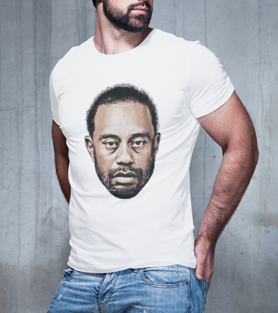 Tiger Woods Face Shot T-Shirt