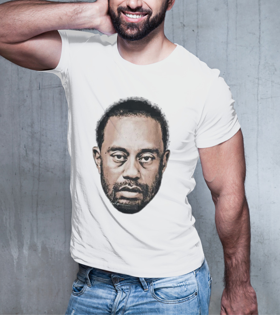 Tiger Woods Face Shot T-Shirt