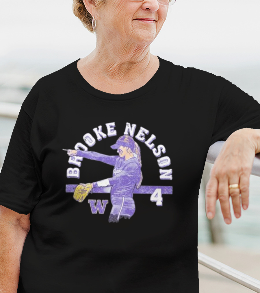 Brooke Nelson Washington W 4 Limited T-Shirt