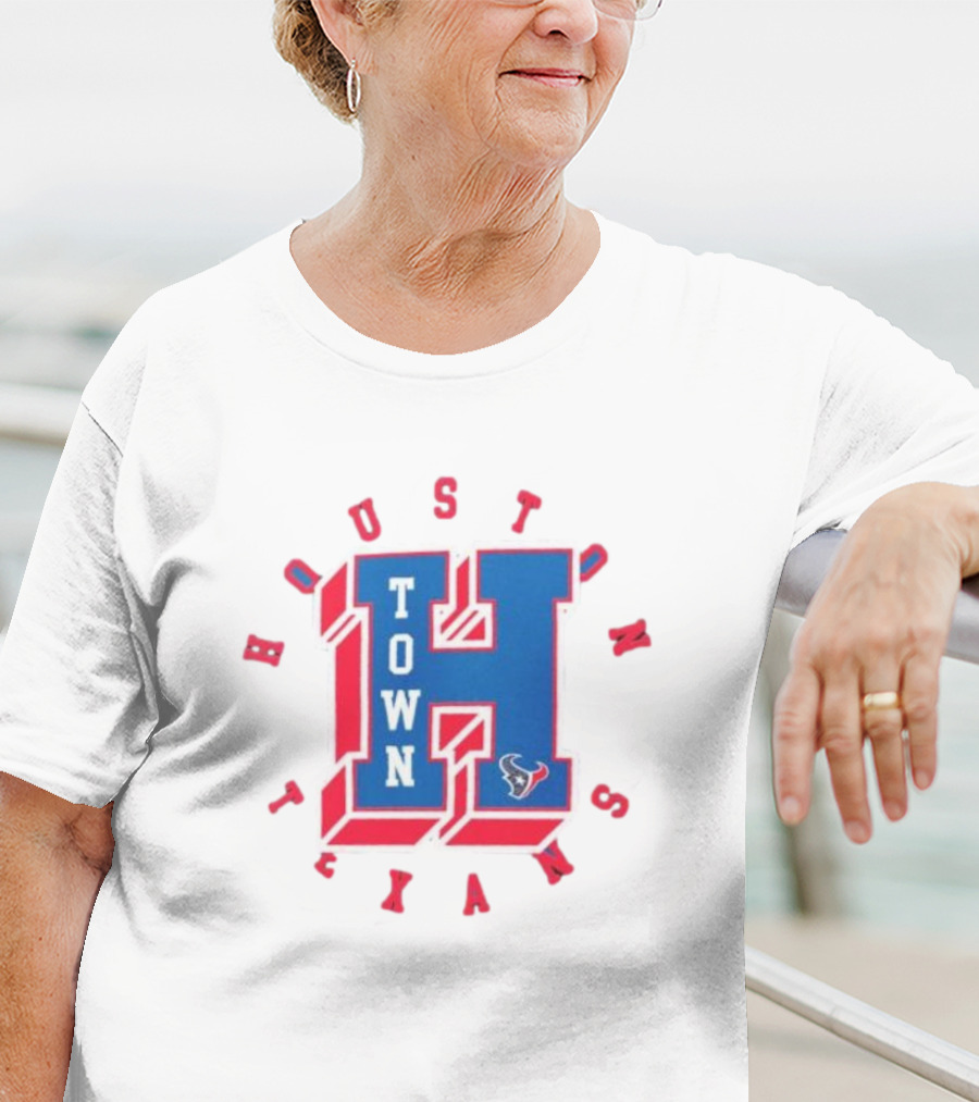 Houston Texans Hometown 'H' Icon With Team T-Shirt