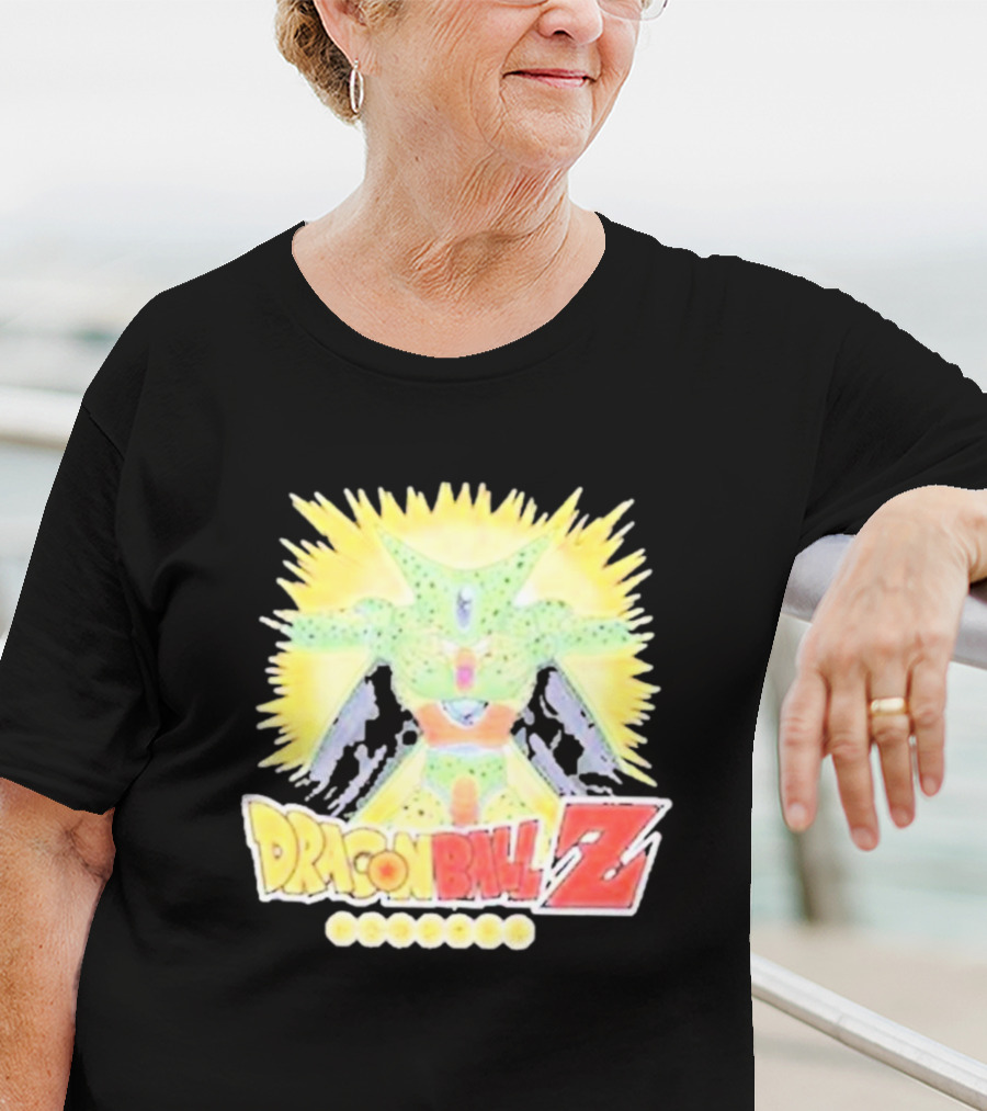 Cell Taiyoken Dragon Ball Z Reflective Power Burst T-Shirt