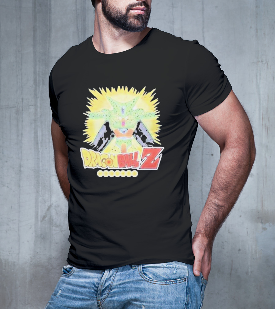 Cell Taiyoken Dragon Ball Z Reflective Power Burst T-Shirt