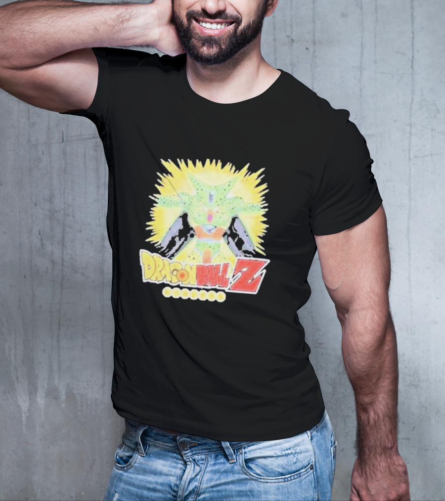 Cell Taiyoken Dragon Ball Z Reflective Power Burst T-Shirt