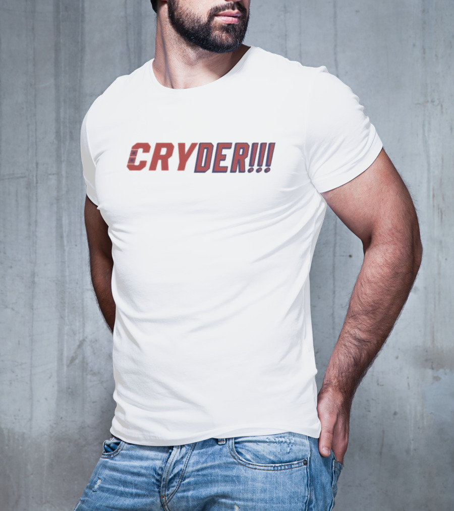 Chris Cryder CRYDER Rangers Hockey Enthusiast T-Shirt