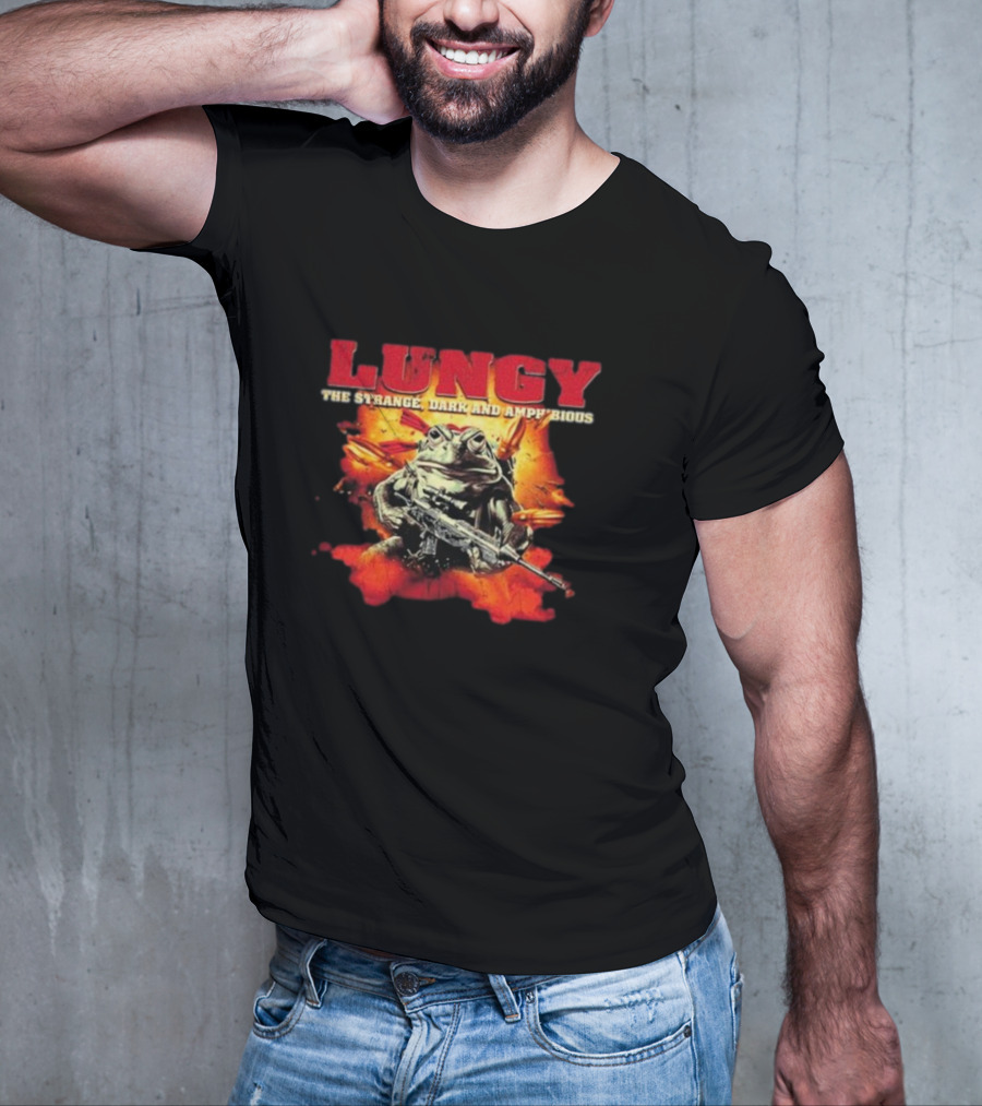 Lungy The Strange Dark And Amphibious Vintage Mrballen First Fury T-Shirt