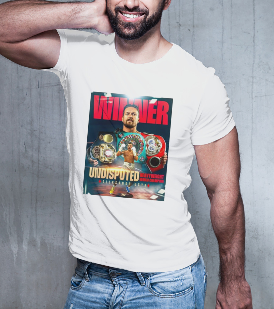 Winner Undisputed Heavyweight World Champion Oleksandr Usyk T-Shirt