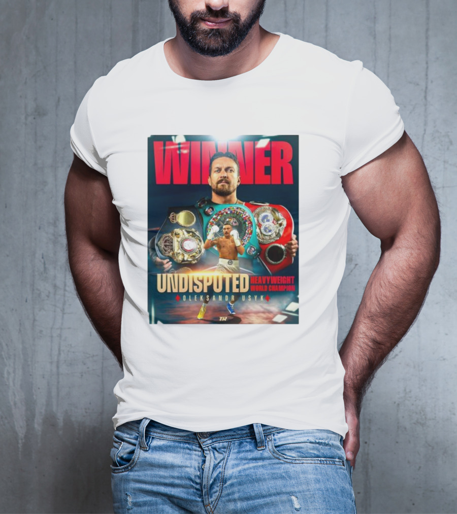 Winner Undisputed Heavyweight World Champion Oleksandr Usyk T-Shirt