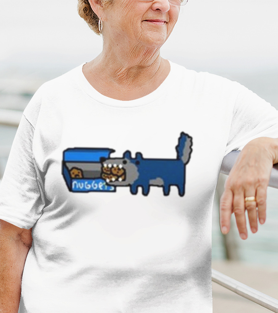 Paint Wolves Nuggets Box T-Shirt