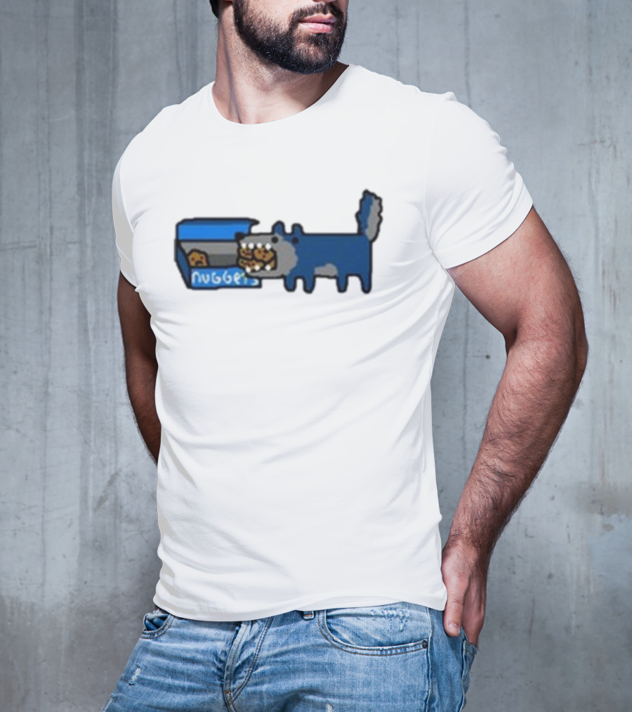 Paint Wolves Nuggets Box T-Shirt