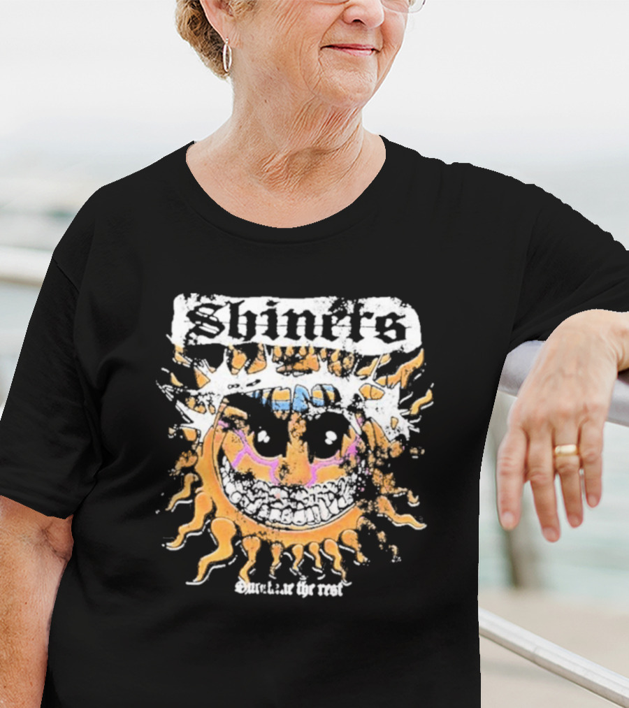 Shiners Out.ine The Rest Grinning Sunburst T-Shirt