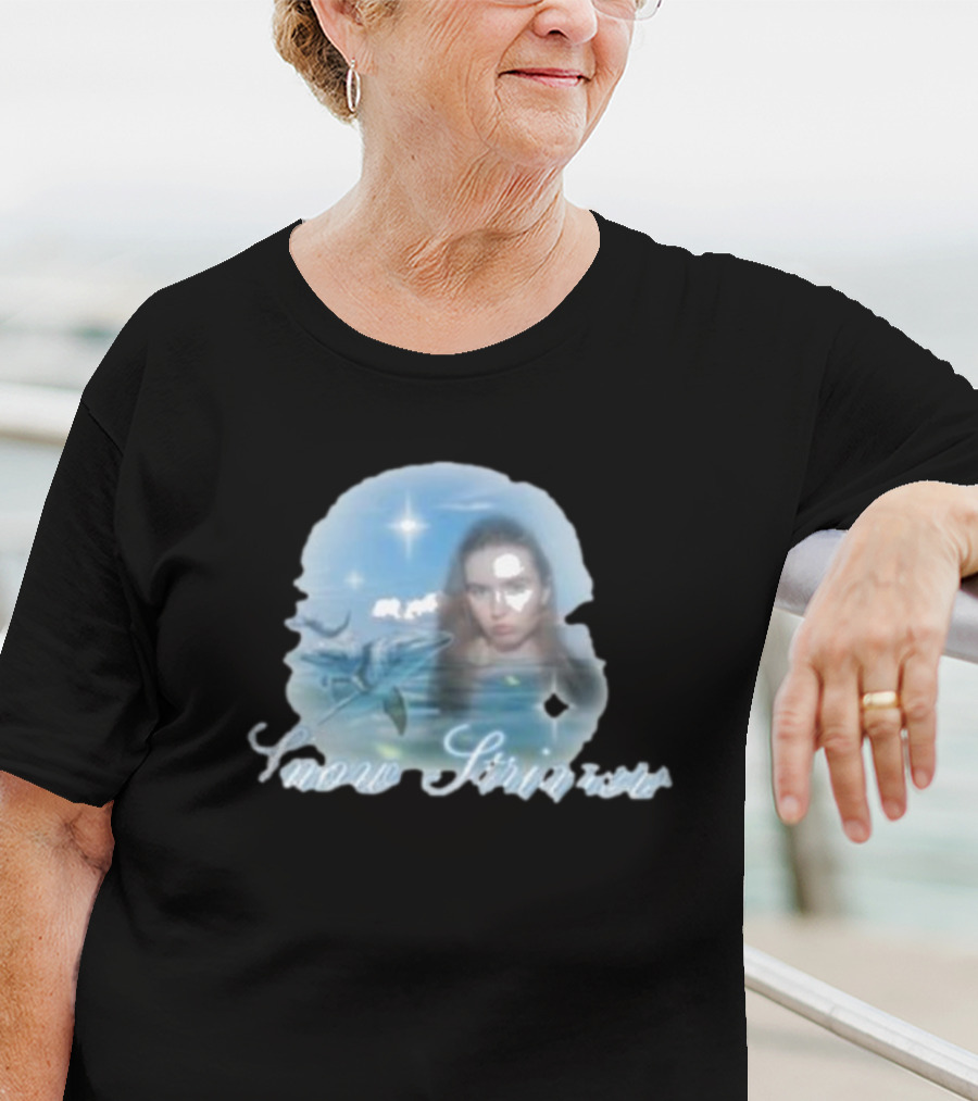 Snow Strippers Dolphin Mystical Ocean Face T-Shirt