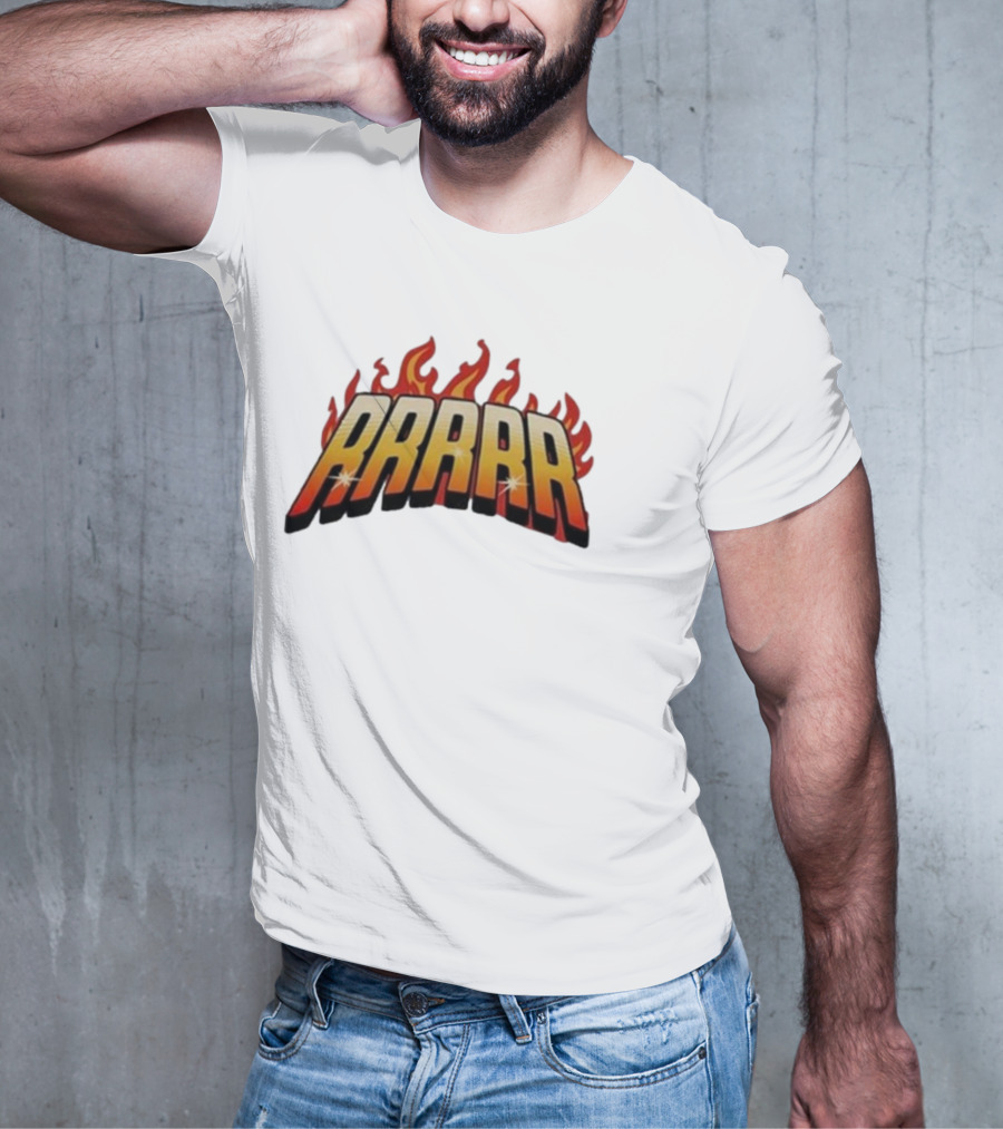 Rrrrrrr Top Slangteez Flames T-Shirt