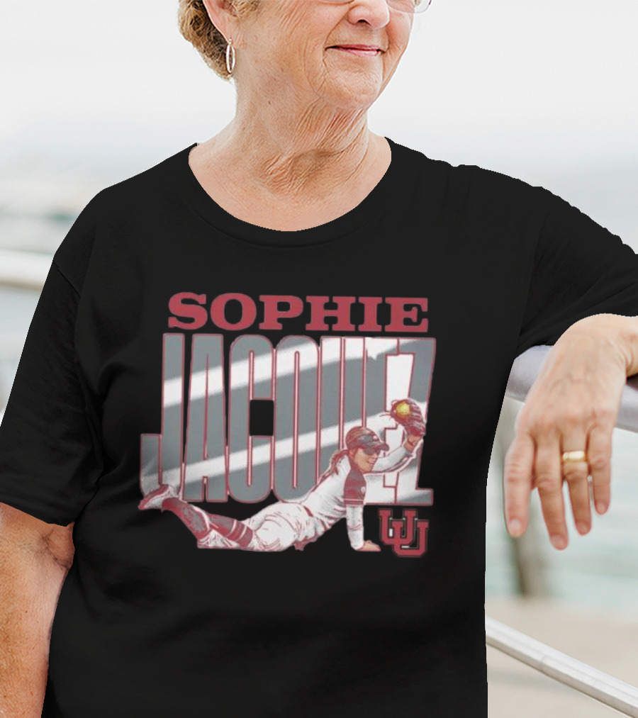 Sophie Jacquez Utah Diving Catch Softball Player UJ T-Shirt