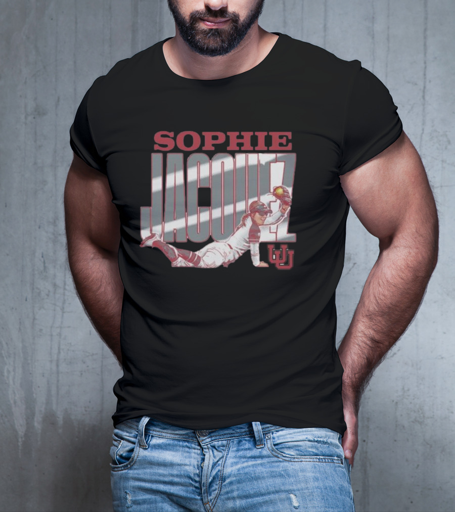 Sophie Jacquez Utah Diving Catch Softball Player UJ T-Shirt
