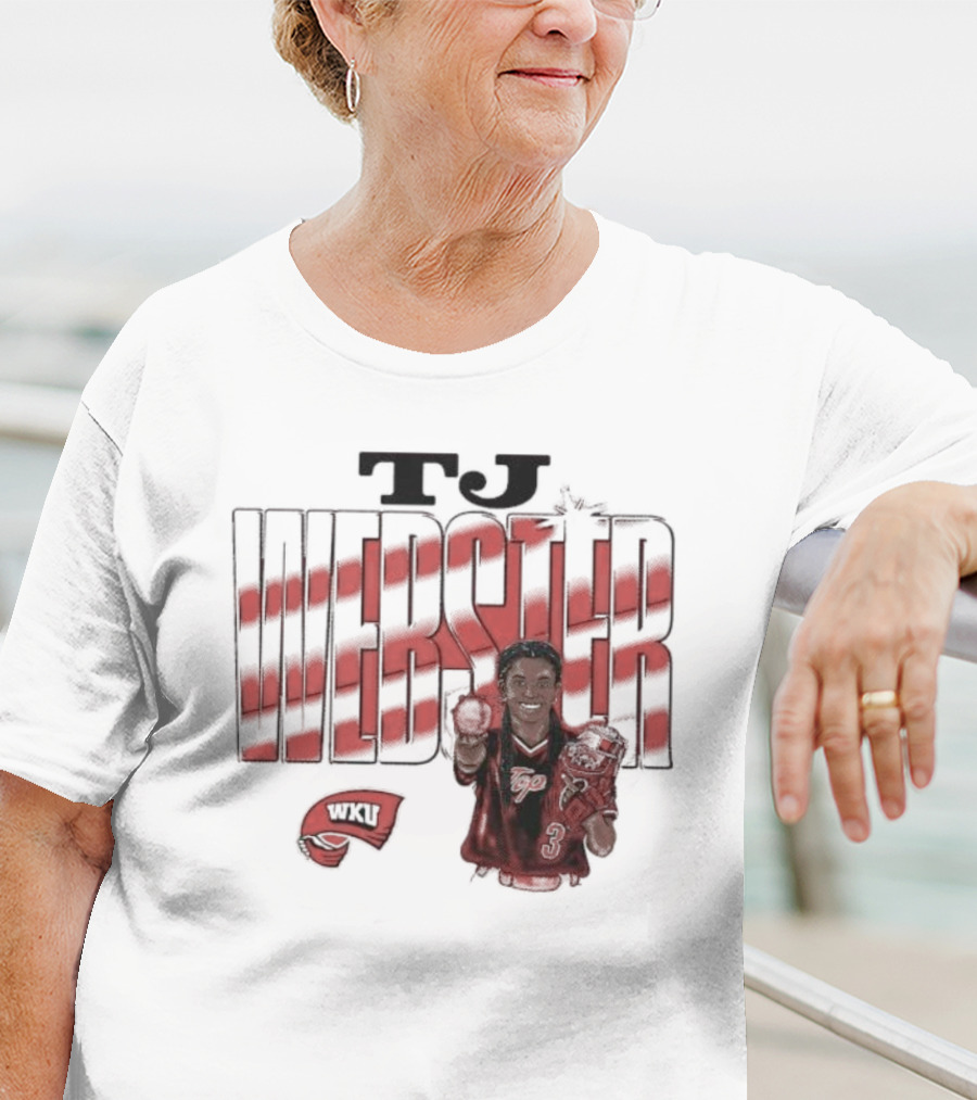 Tj Webster Western Kentucky WKU Player T-Shirt