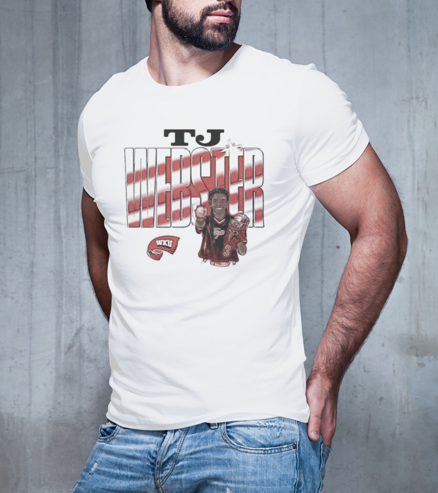 Tj Webster Western Kentucky WKU Player T-Shirt