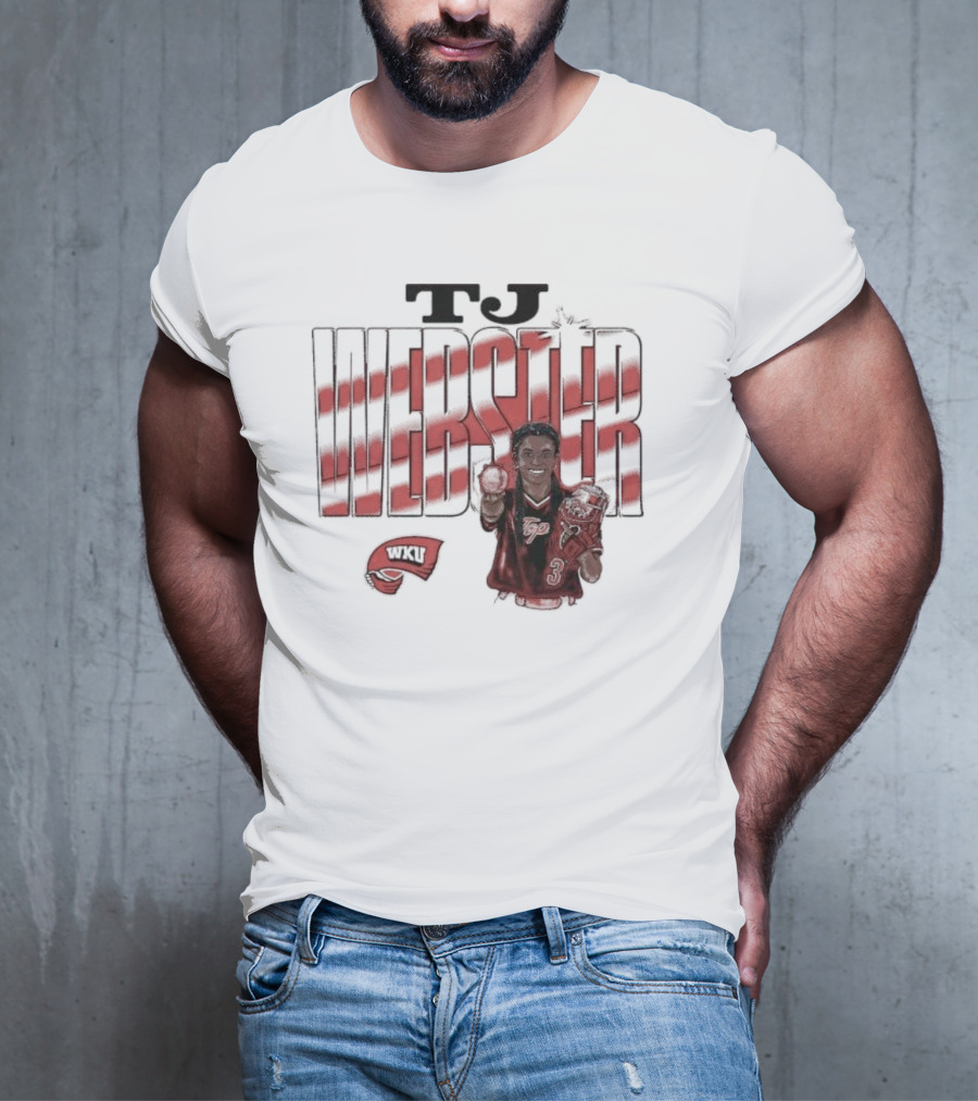 Tj Webster Western Kentucky WKU Player T-Shirt
