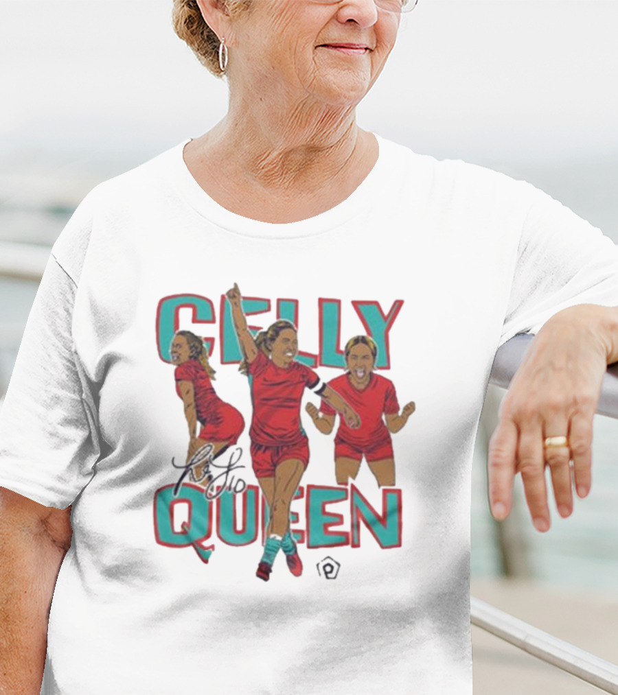 Celly Queen Lo’eau Labonta Signature Celebration Football T-Shirt