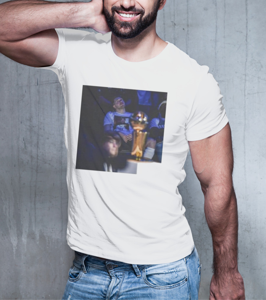 Luka Doncic Envisioning Victory With The Trophy T-Shirt