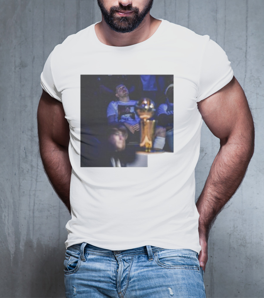 Luka Doncic Envisioning Victory With The Trophy T-Shirt