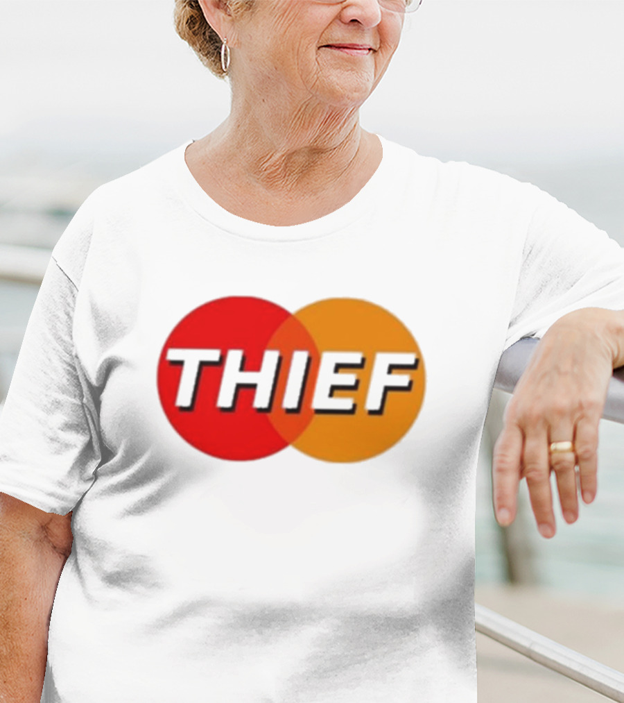 THIEF Logo Parody Mastercard T-Shirt