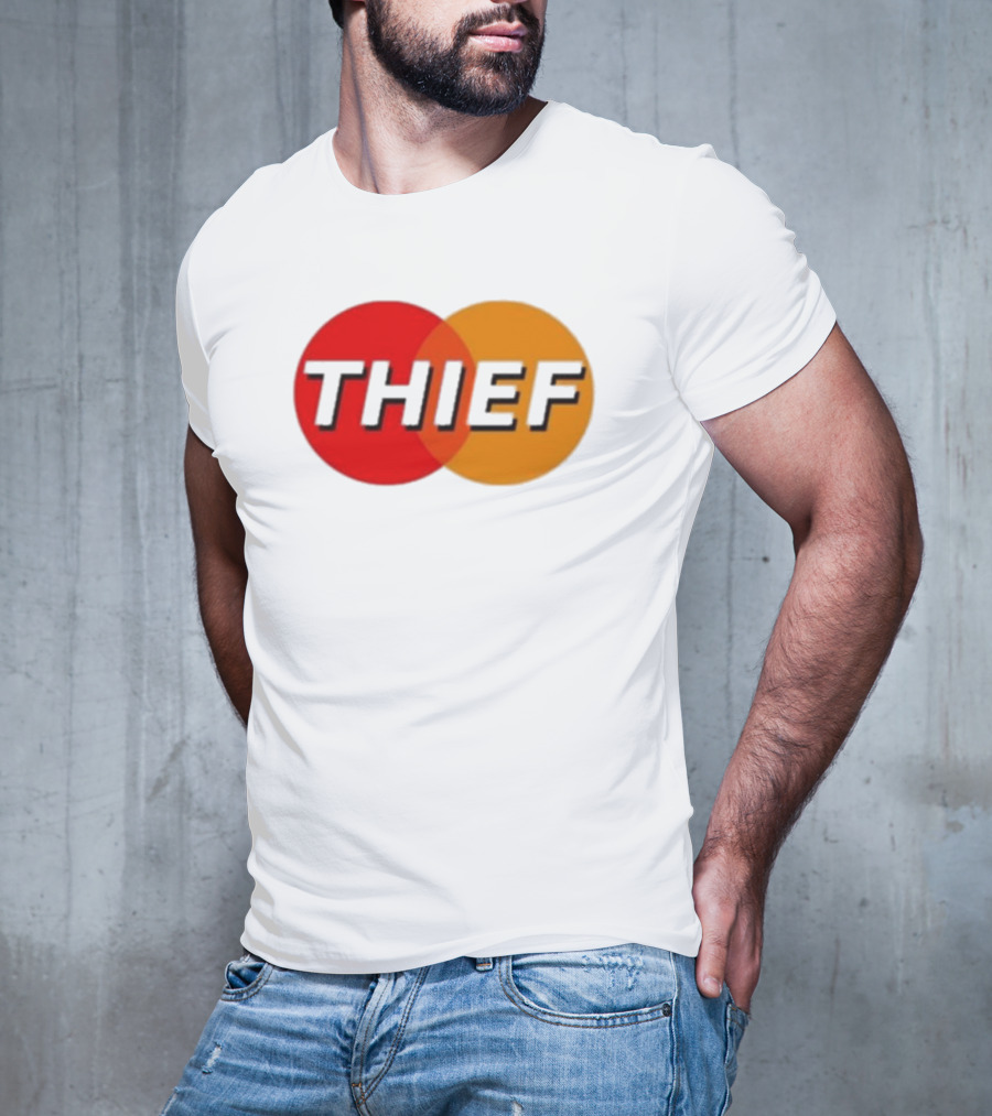 THIEF Logo Parody Mastercard T-Shirt