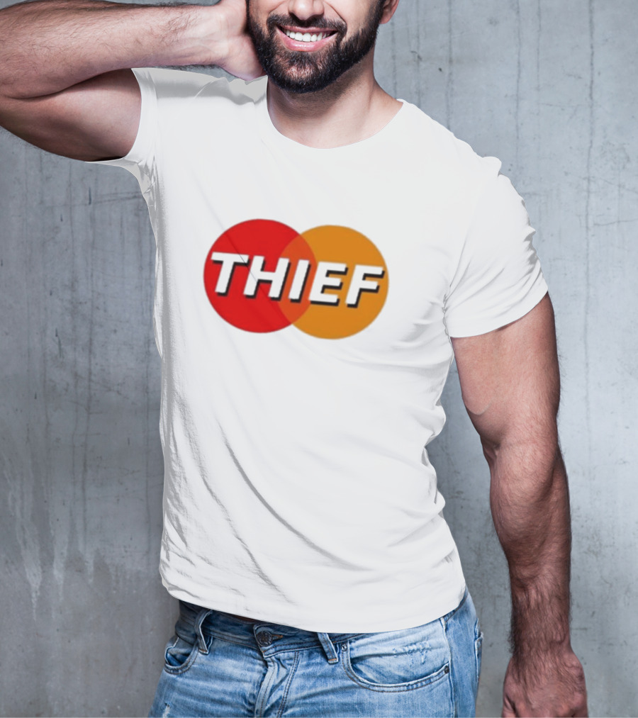 THIEF Logo Parody Mastercard T-Shirt