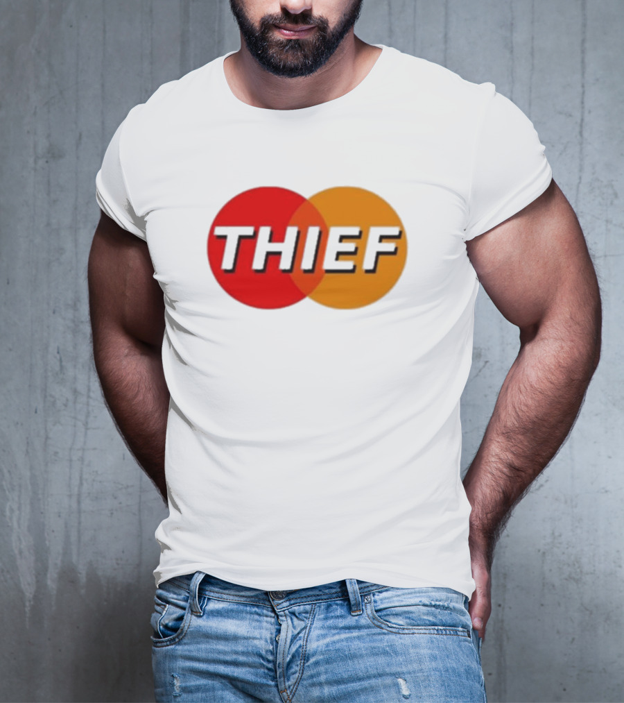 THIEF Logo Parody Mastercard T-Shirt
