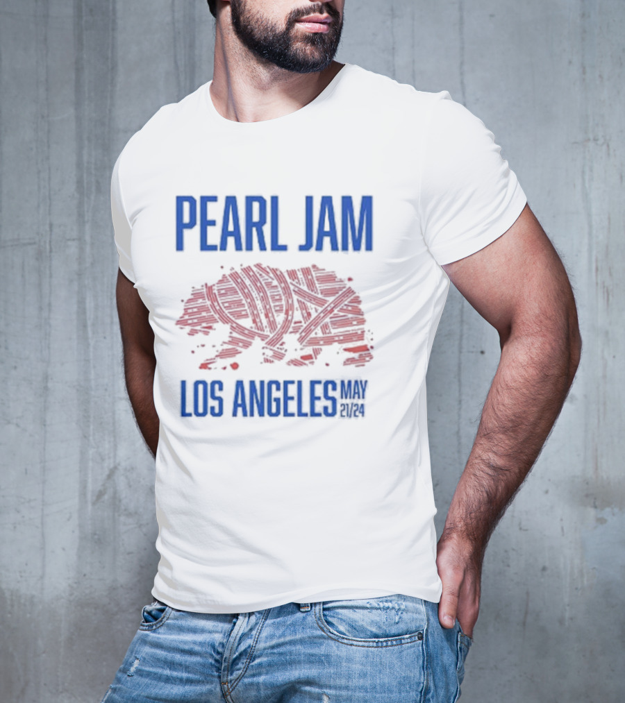 Pearl Jam Los Angeles May 21 24 Deep Sea Diver Event Night 1 Kia Forum Two Sides Print Premium T-Shirt