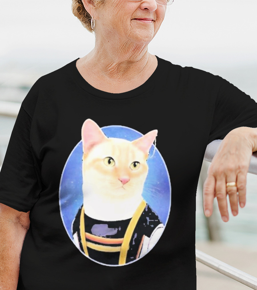 Teamgangfam 13Th Doctor Mew Cat In Time Lord T-Shirt