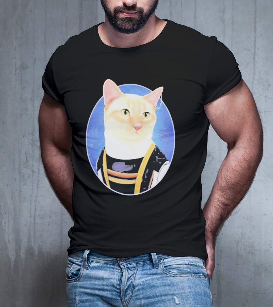 Teamgangfam 13Th Doctor Mew Cat In Time Lord T-Shirt
