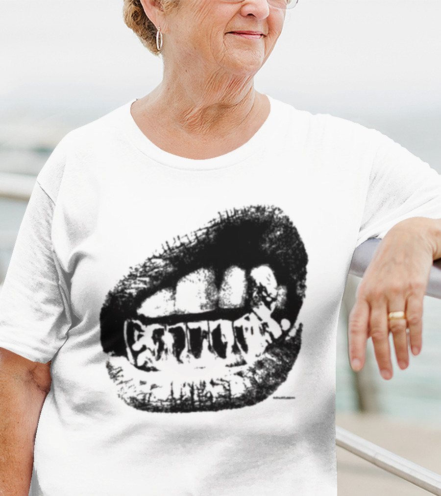 Wally1k Fang Mouth Sketch T-Shirt