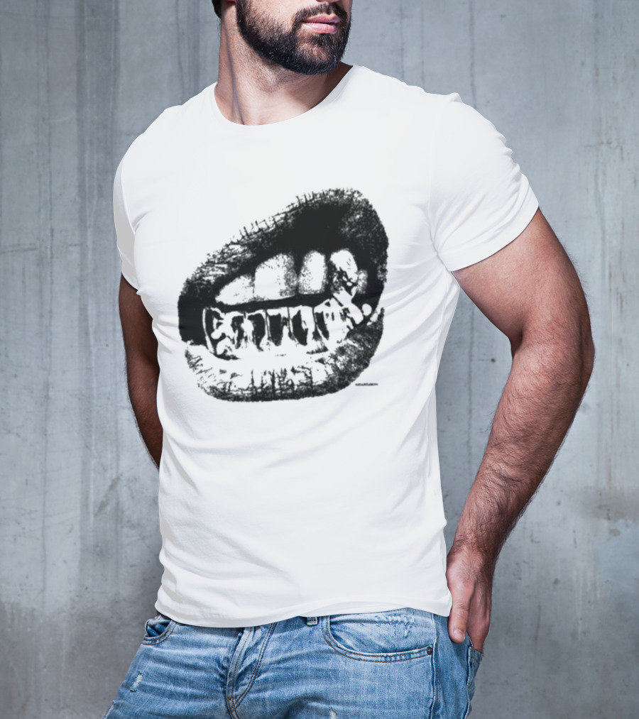 Wally1k Fang Mouth Sketch T-Shirt