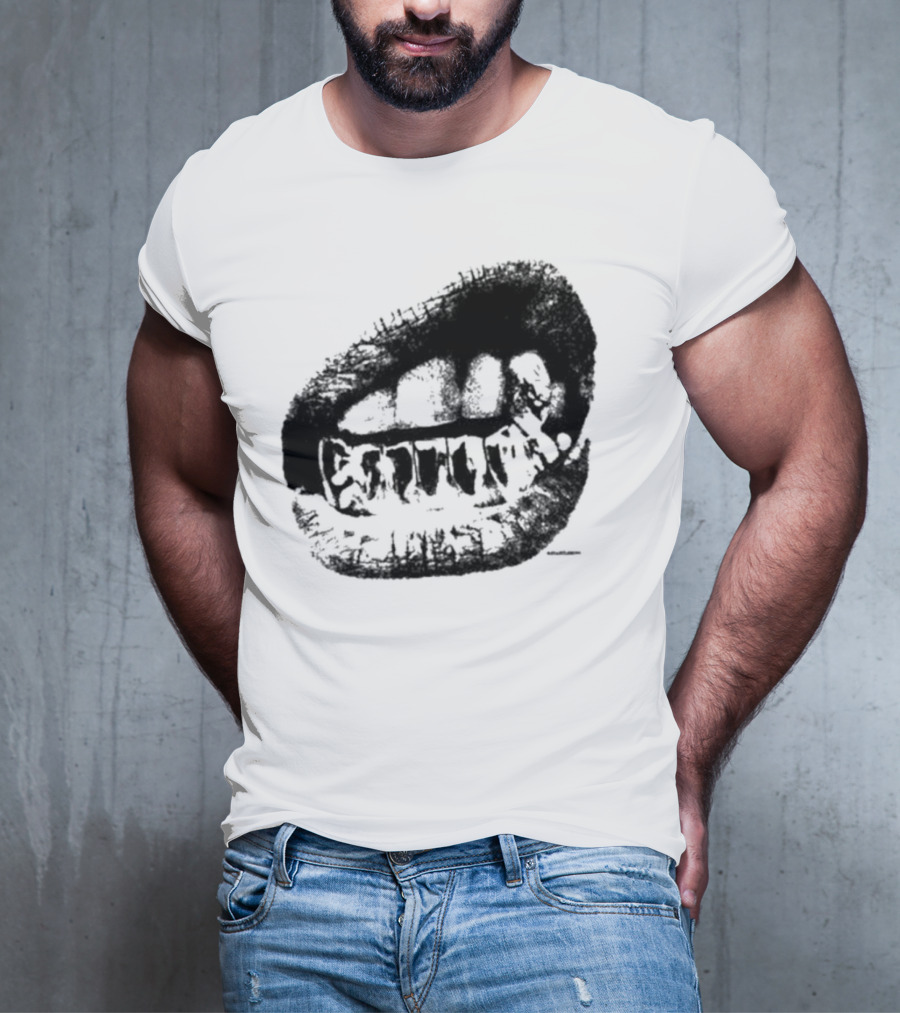Wally1k Fang Mouth Sketch T-Shirt