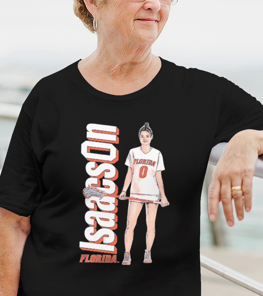 Isaacson Florida Gators Softball Player T-Shirt