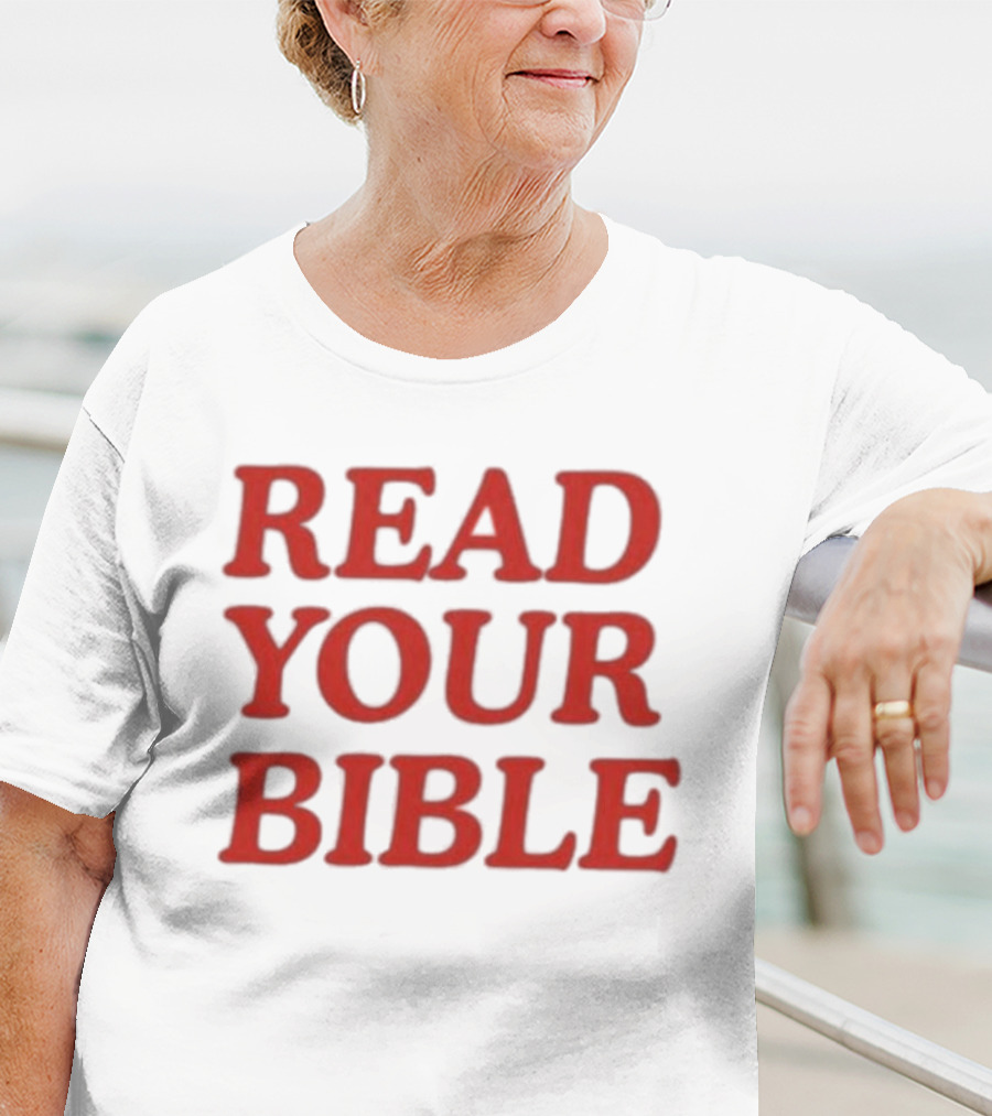 Isaiah Robin Read Your Bible T-Shirt