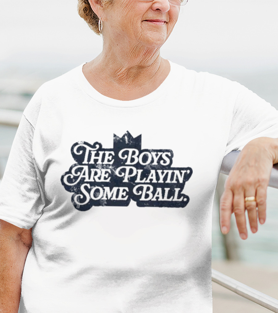 The Boys Are Playin' Some Ball Kansas City Crown Sports Enthusiast T-Shirt