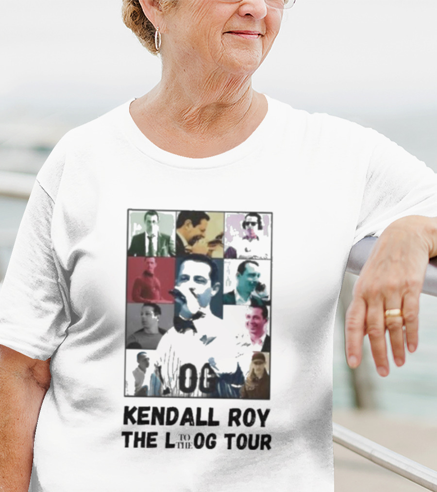 Kendall Roy Iconic Moments Collage The L To The Og Tour T-Shirt