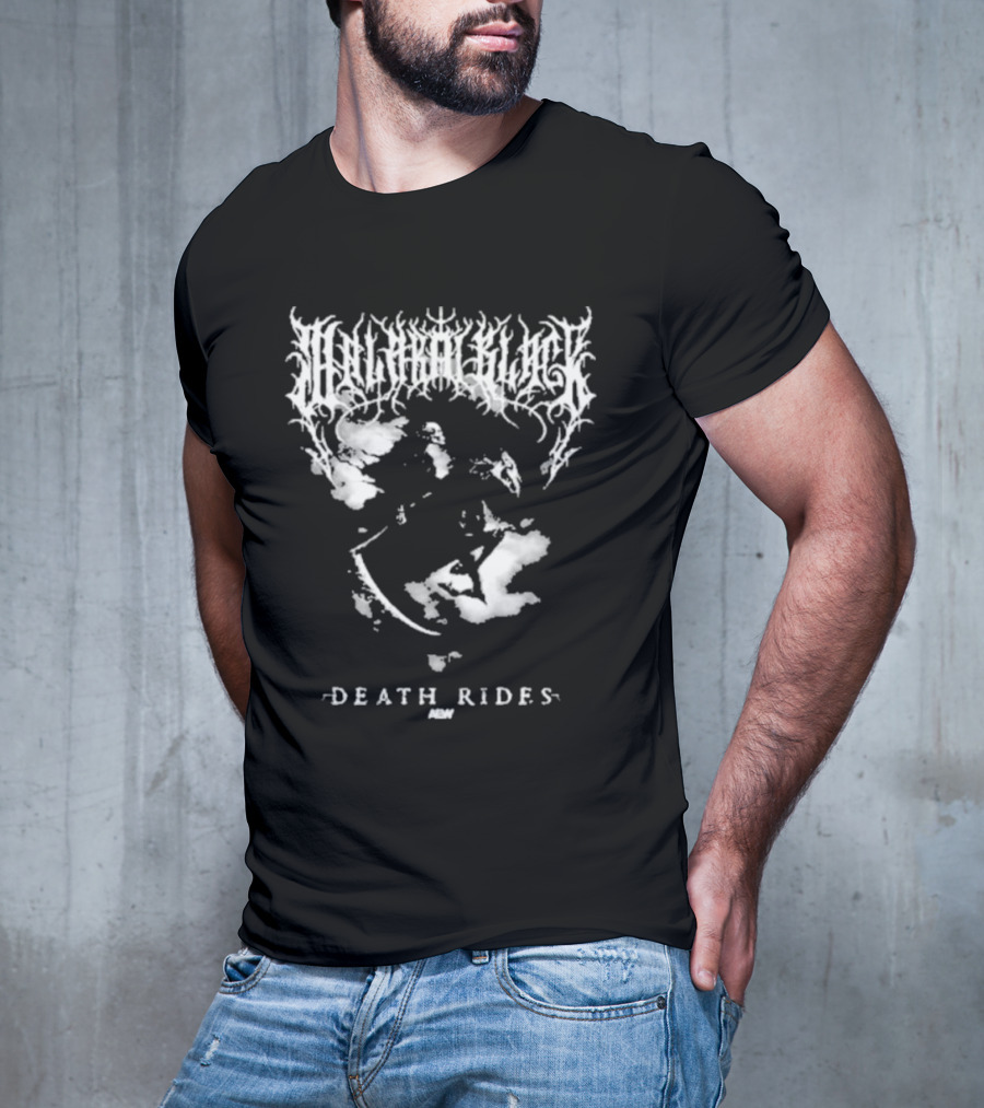 Malakai Black Death Rides AEW T-Shirt