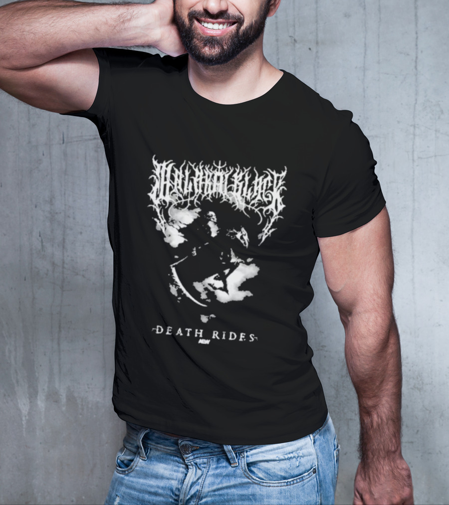Malakai Black Death Rides AEW T-Shirt