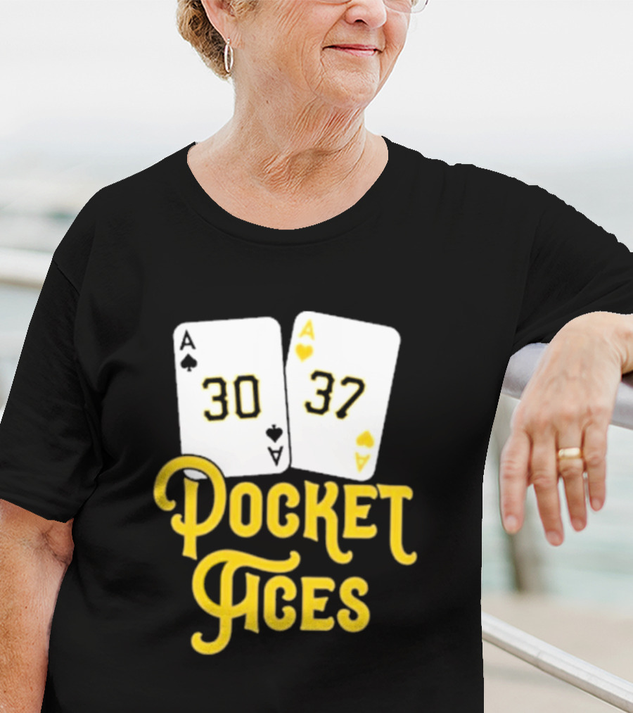 Pocket Aces 30 37 Playing Cards T-Shirt