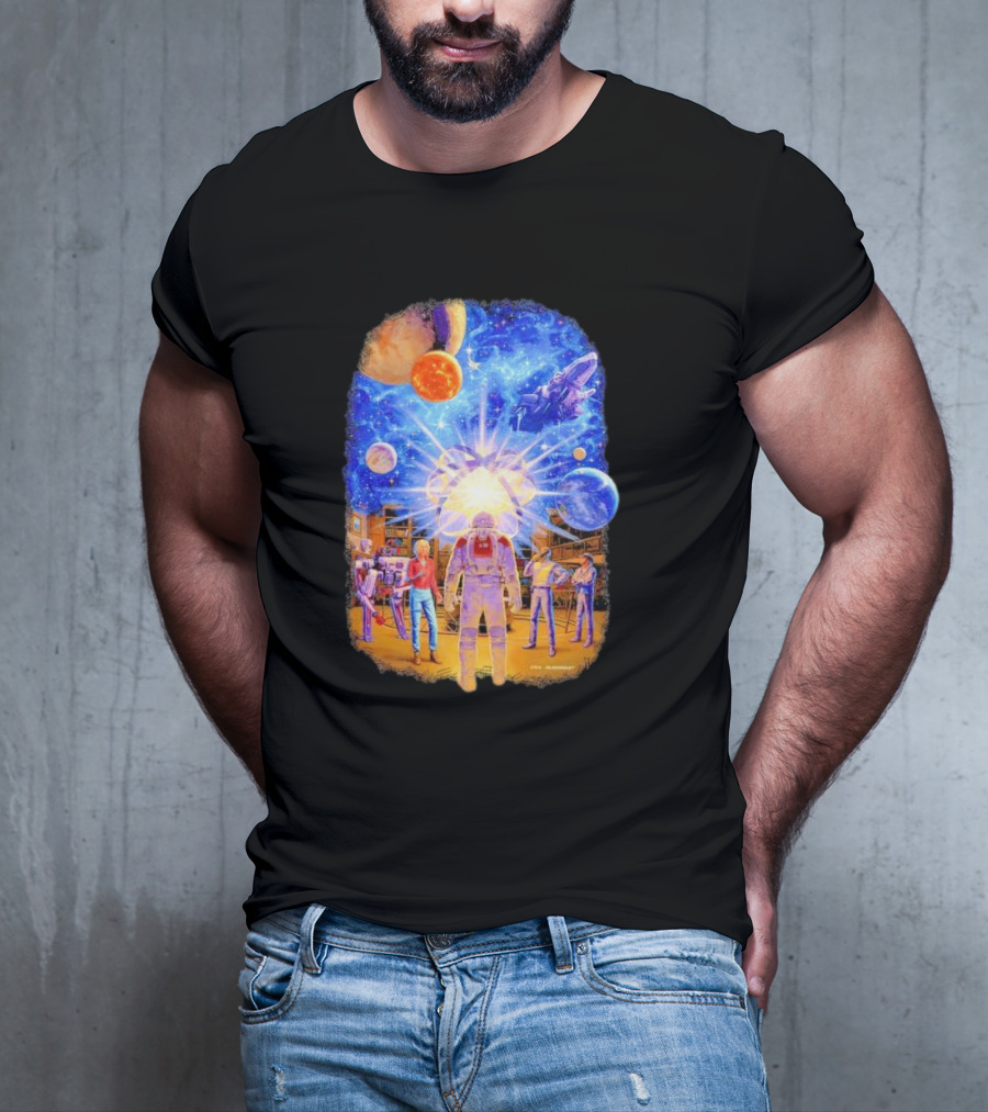Starfield Secrets Astronaut Adventure Greg Hildebrandt Space Exploration Planets Universe T-Shirt