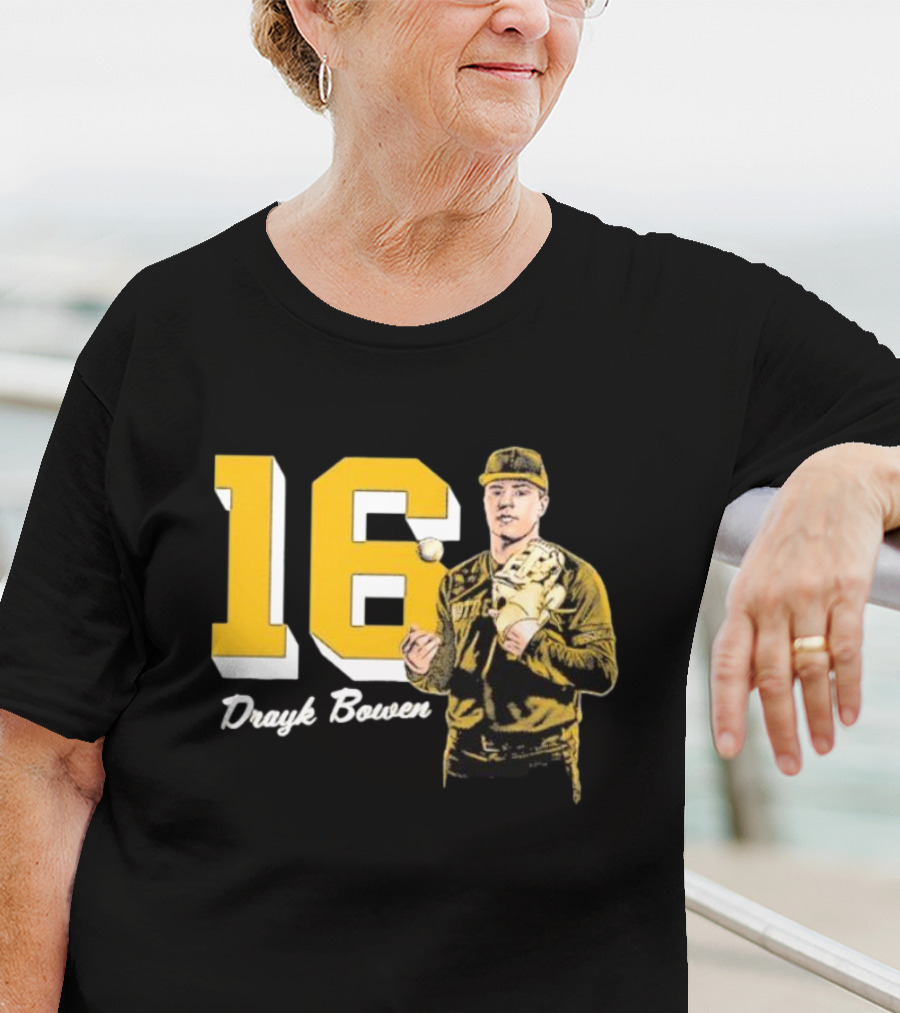 Drayk Bowen #16 Notre Dame Baseball Player Legends T-Shirt